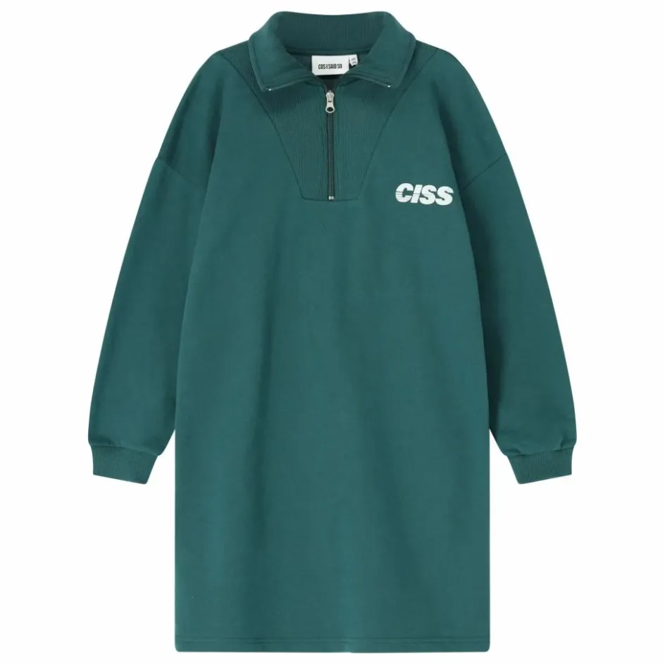 Cos I Said So Robe Col Zippé Coton Bio ||Enfant Robes, Combinaisons|Robes, Combinaisons