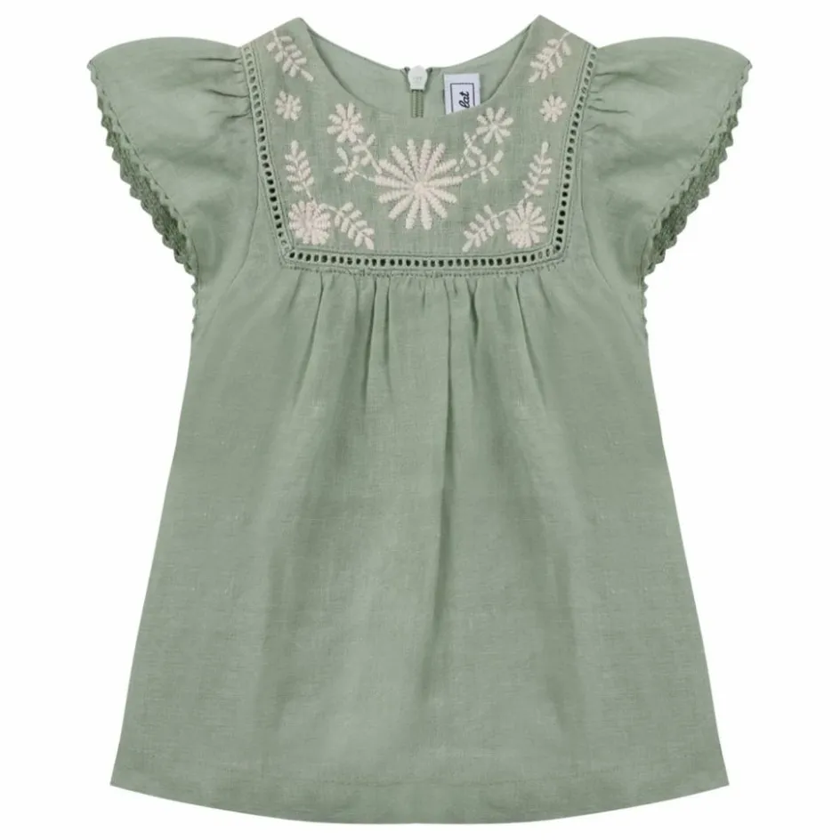 Clearance Tartine et Chocolat Robe Courte | Vert d'eau