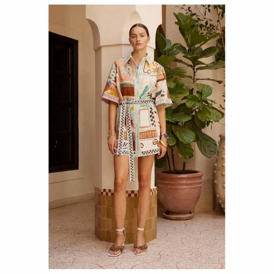 Alémais Robe Courte Michelle Lin ||Femme Robes, Combinaisons