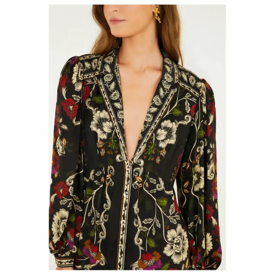 Hot Robe Courte Rococo Flowers | Femme Robes, Combinaisons