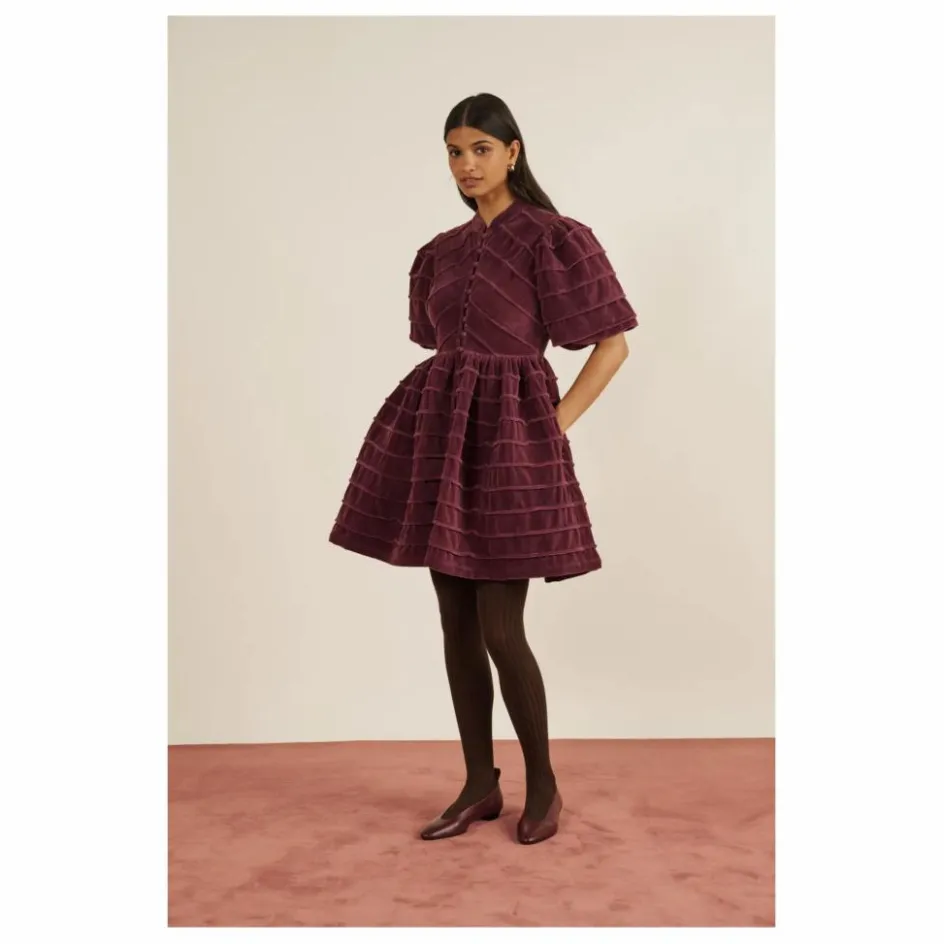 Femme Maria de la Orden Robes, Combinaisons*Robe Daisy Velours |