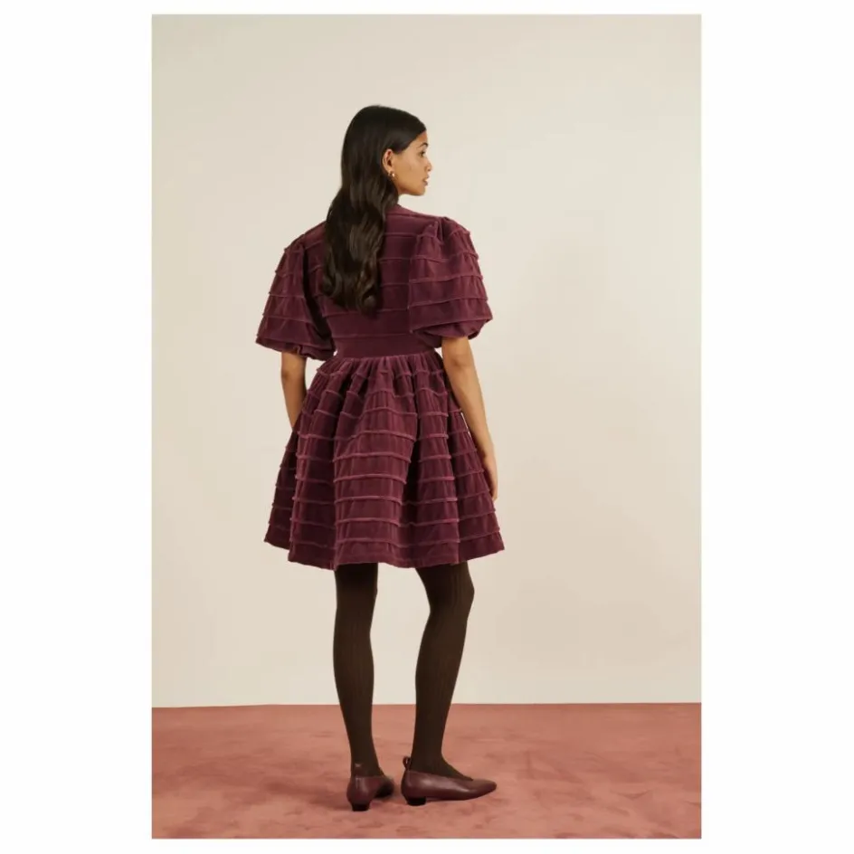Femme Maria de la Orden Robes, Combinaisons*Robe Daisy Velours |