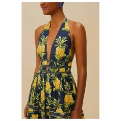 Femme Farm Rio Robes, Combinaisons*Robe Delicate Pineapple |