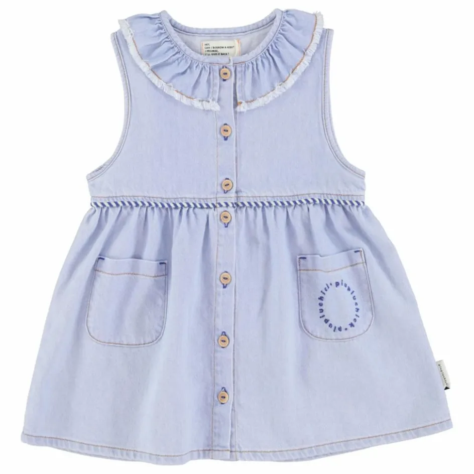 Discount Piupiuchick Robe Denim | Bleu jean