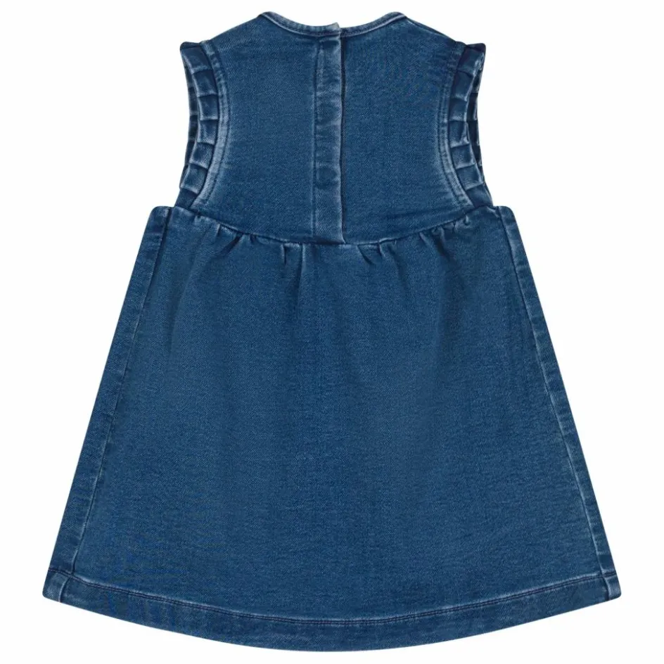 Online Petit Bateau Robe Denim Bébé | Bleu jean