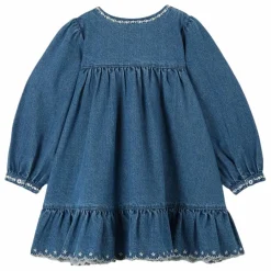 Enfant Emile et Ida Robes, Combinaisons*Robe Denim Brodée |