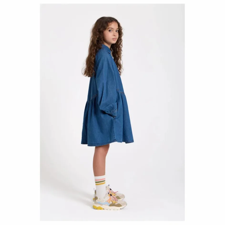 Enfant Hundred Pieces Robes, Combinaisons|Robes, Combinaisons*Robe Denim Brodée Shirley |