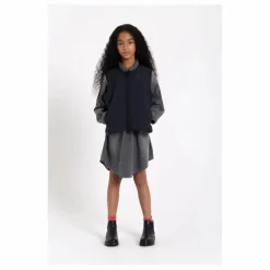 Finger in the nose Robe Denim Darlin | Denim gris