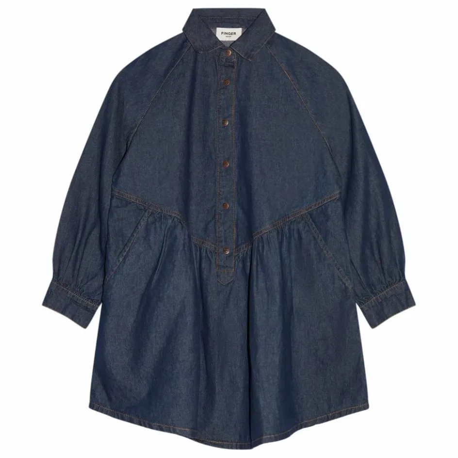 Finger in the nose Robe Denim Shift ||Enfant Robes, Combinaisons|Robes, Combinaisons