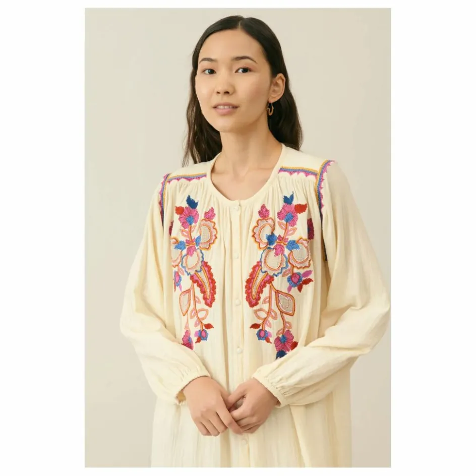 Louise Misha Robe Djinalia Coton Bio - Collection Femme ||Femme Robes, Combinaisons