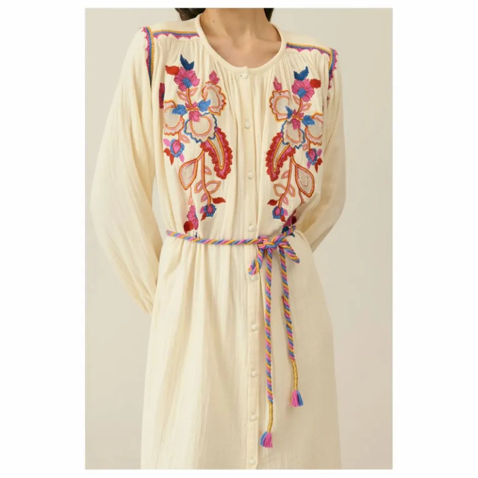 Louise Misha Robe Djinalia Coton Bio - Collection Femme ||Femme Robes, Combinaisons