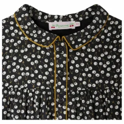 Sale Bonpoint Robe Dorothée Twill | Bleu nuit