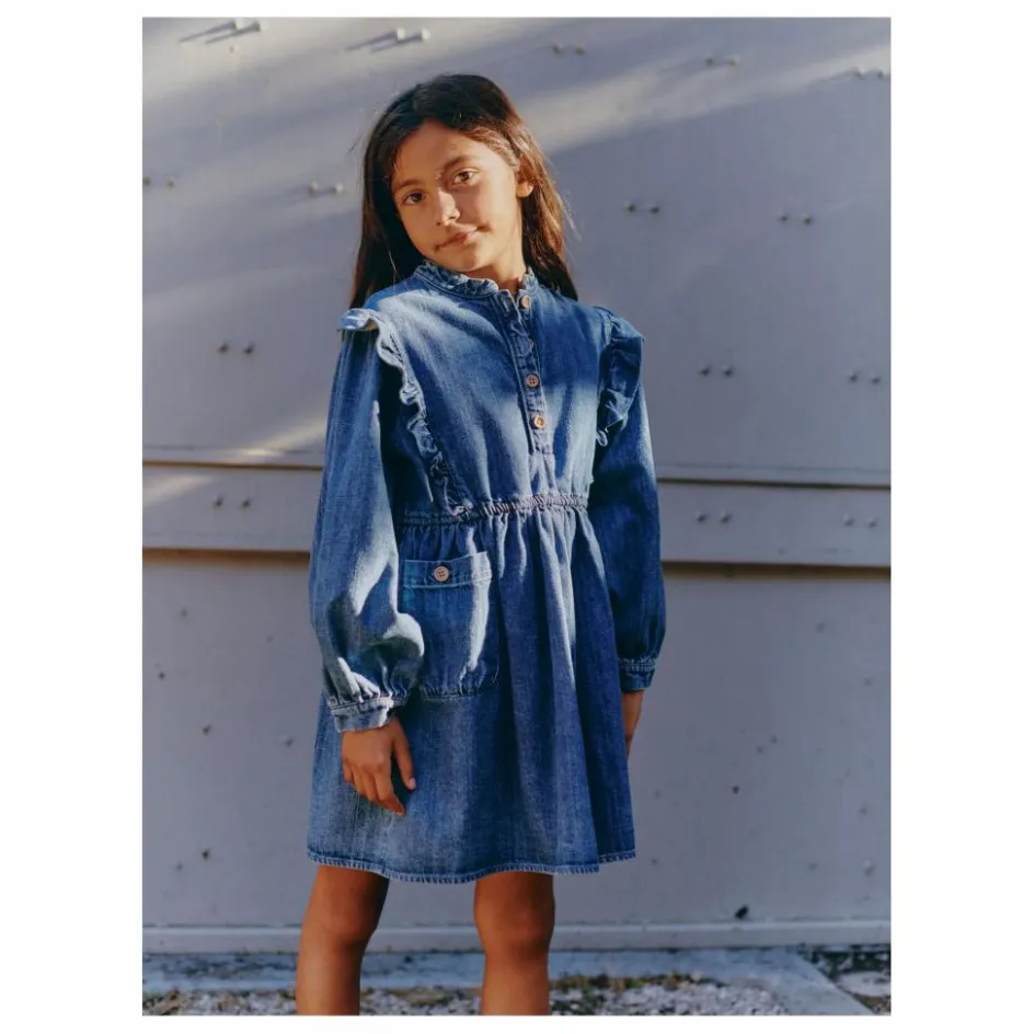 Enfant Marlot Paris Robes, Combinaisons*Robe Emilie Denim |