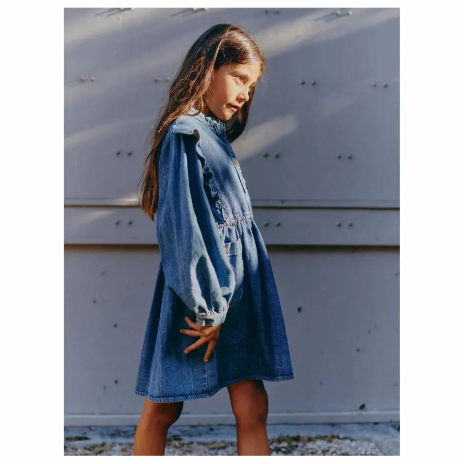 Enfant Marlot Paris Robes, Combinaisons*Robe Emilie Denim |