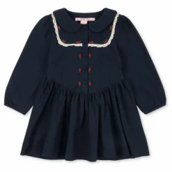 Konges Sløjd Robe Emmy Coton Bio | Bleu marine