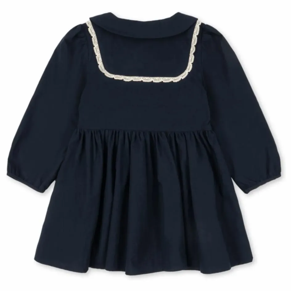 Konges Sløjd Robe Emmy Coton Bio | Bleu marine
