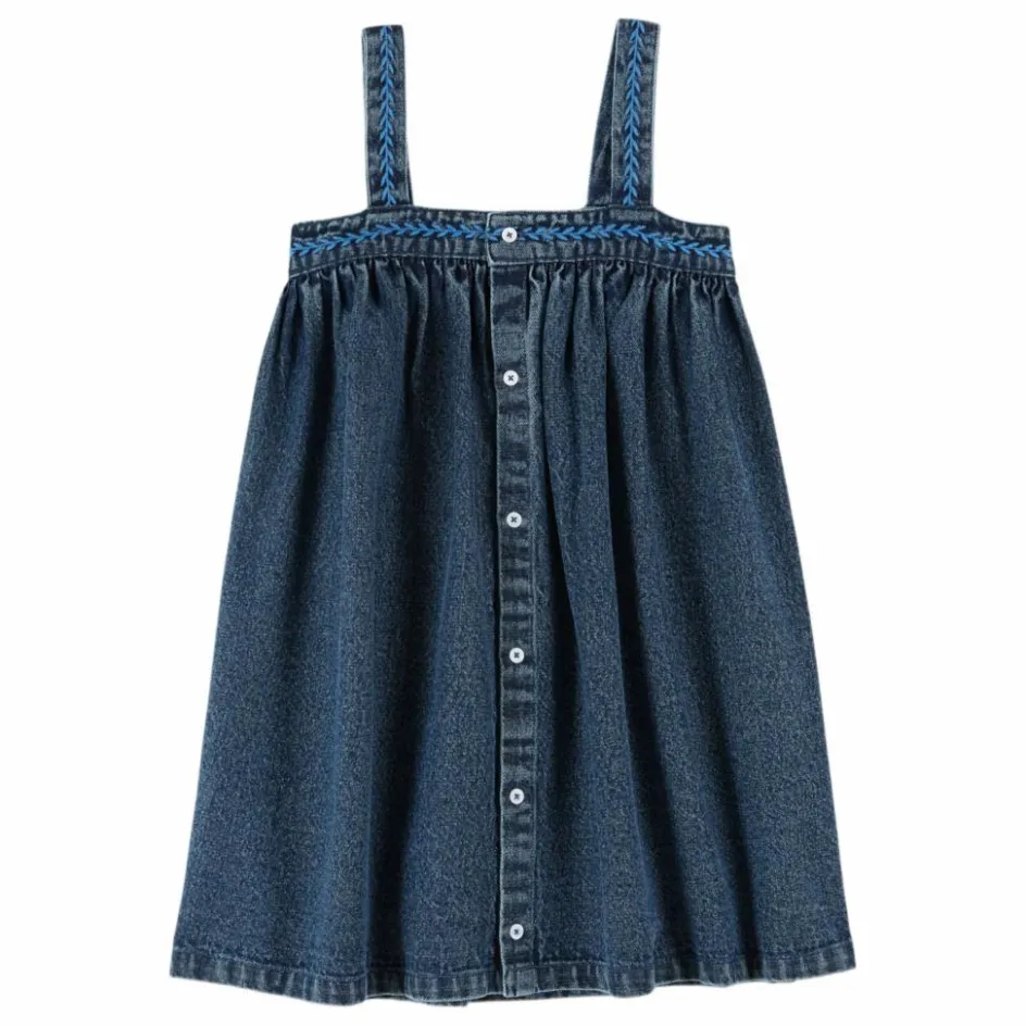 Enfant Emile et Ida Robes, Combinaisons*Robe en Jean à Bretelles |