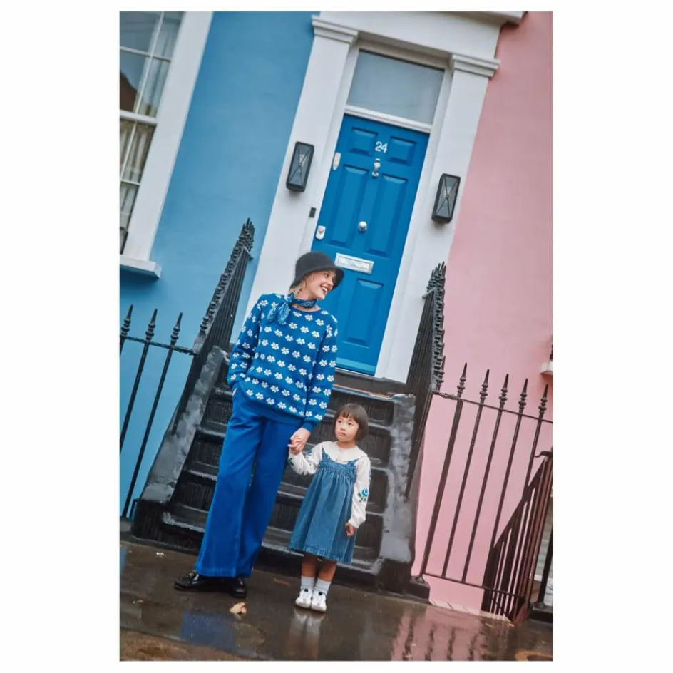 Enfant Emile et Ida Robes, Combinaisons*Robe en Jean à Bretelles |