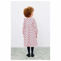 Tinycottons Robe en Jean Rayée | Crème