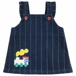 Bobo Choses Robe en Jean Train Coton Bio || Robes