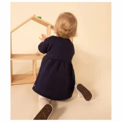 Outlet Robe en Tubique Matelassé Unie | Enfant Robes, Combinaisons|Robes