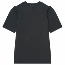 Hot SMALLABLE BASICS Robe Fille Manches Amples Molleton Bio | Noir