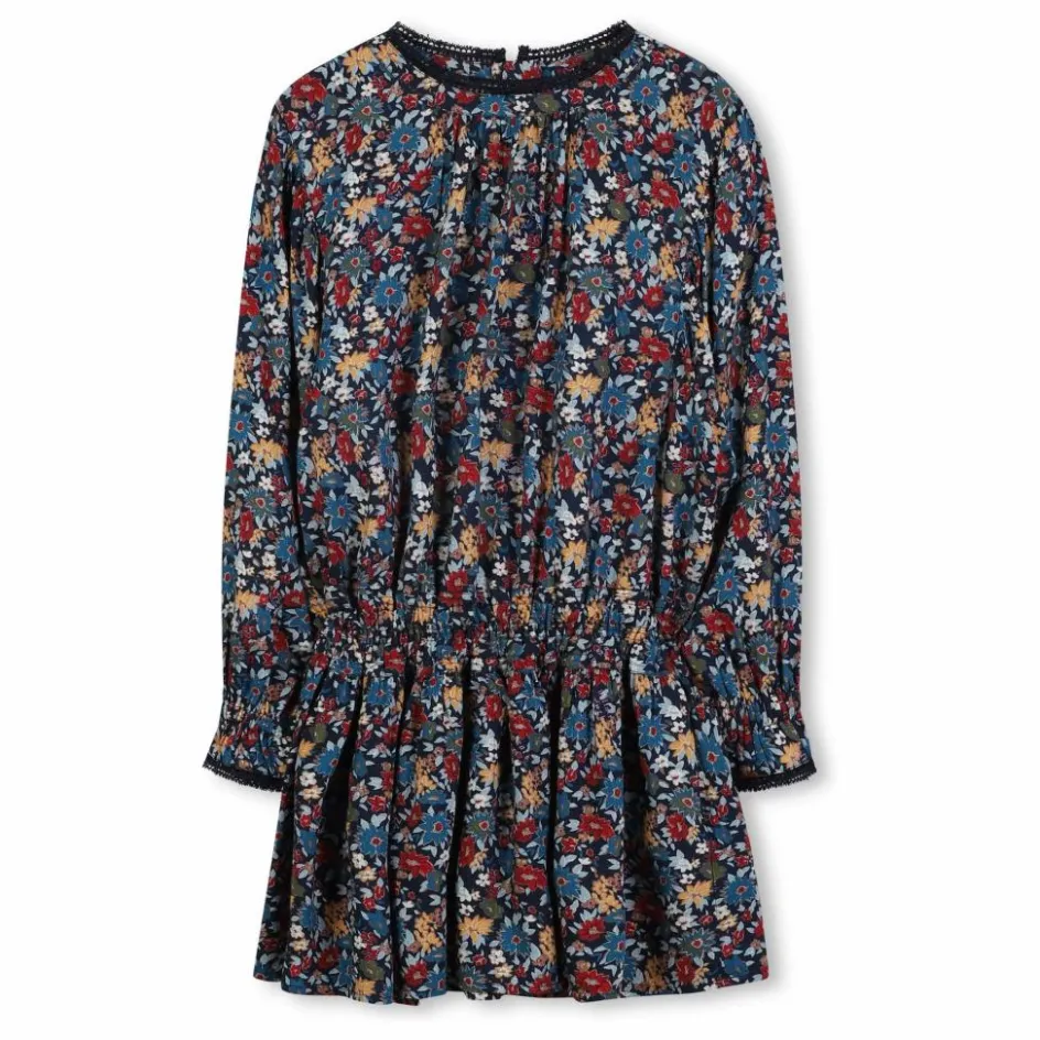 Sale Zadig & Voltaire Robe Fleurie | Bleu marine
