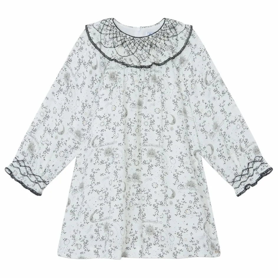 Sale Robe Fleurie Col Smocké | Enfant Robes, Combinaisons