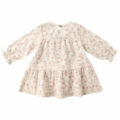 Quincy Mae Robe Fleurie Coton Bio ||Enfant Robes, Combinaisons|Robes