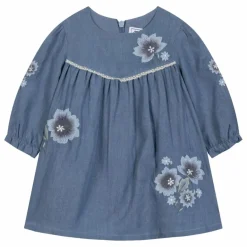 Enfant Tartine et Chocolat Robes, Combinaisons|Robes*Robe Fleurie Denim |