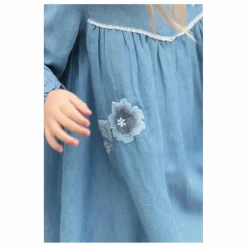 Enfant Tartine et Chocolat Robes, Combinaisons|Robes*Robe Fleurie Denim |
