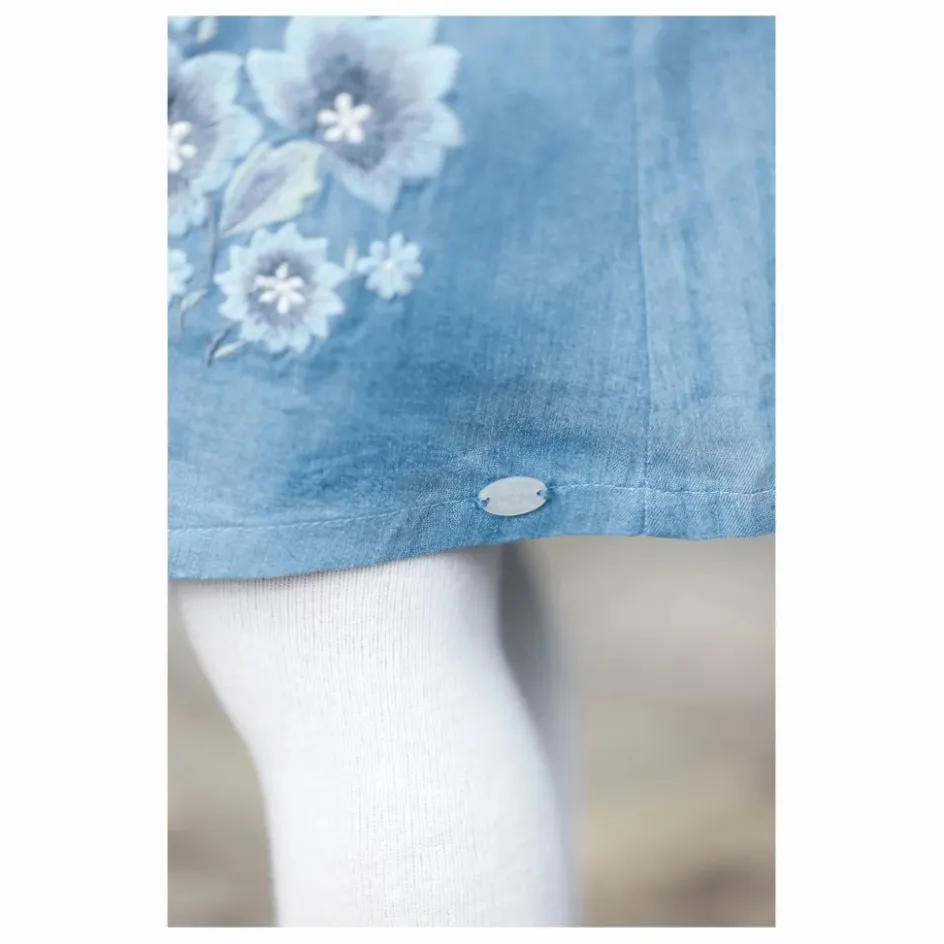 Enfant Tartine et Chocolat Robes, Combinaisons|Robes*Robe Fleurie Denim |