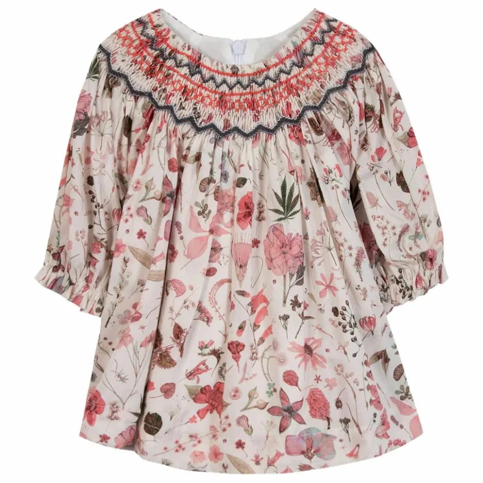 Tartine et Chocolat Robe Fleurie Smockée ||Enfant Robes, Combinaisons|Robes