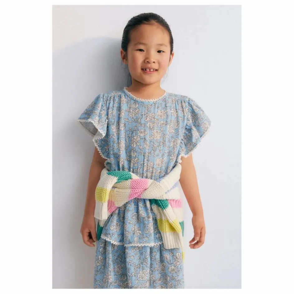 Enfant the new society Robes, Combinaisons|Robes, Combinaisons*Robe Fleurs Volants Mélina |