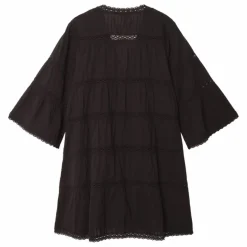New Xirena Robe Freda Voile de Coton | Noir
