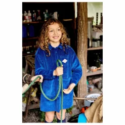 Clearance Arsène et Les Pipelettes Robe Genevieve Coton Bio | Bleu électrique