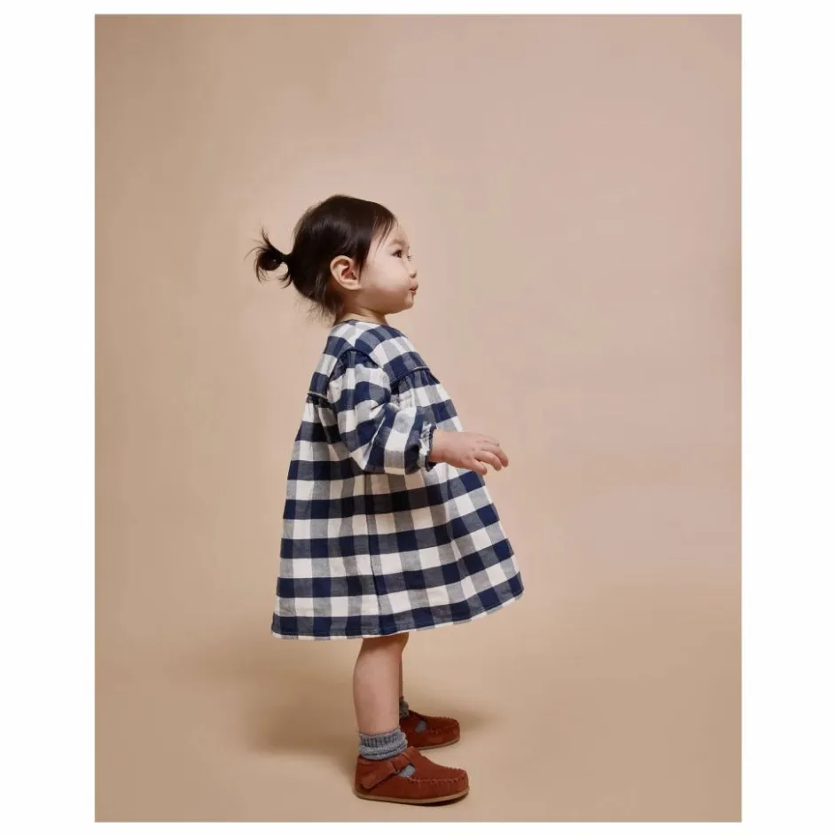 Búho Robes*Robe Gingham Carreaux Bébé |