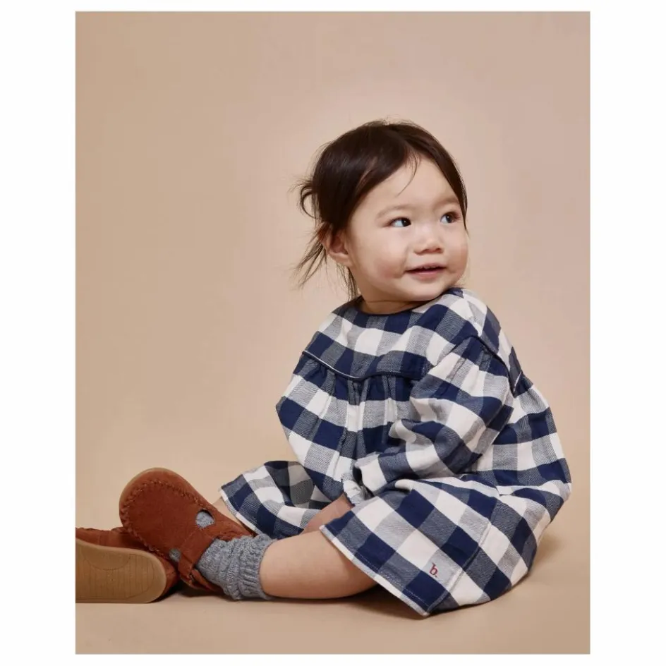 Búho Robes*Robe Gingham Carreaux Bébé |