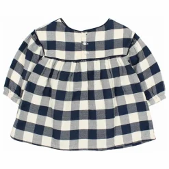 Búho Robes*Robe Gingham Carreaux Bébé |