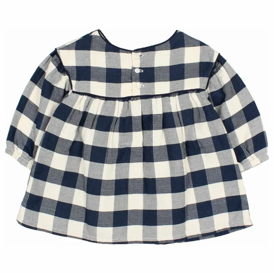 Búho Robes*Robe Gingham Carreaux Bébé |