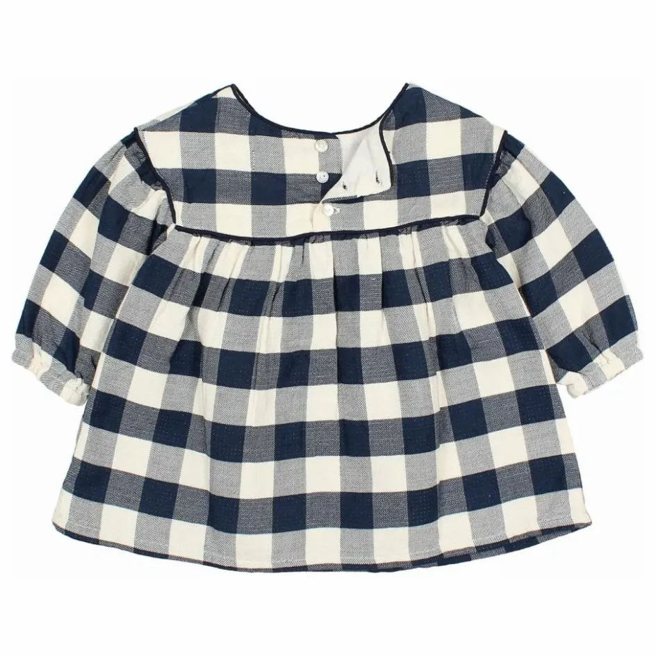 Búho Robes*Robe Gingham Carreaux Bébé |