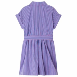 Enfant Bonpoint Robes, Combinaisons|Robes, Combinaisons*Robe Gisèle Rayée Coton Bio |