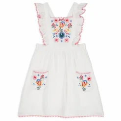 Louise Misha Robe Huguette Gaze de Coton Bio ||Enfant Robes, Combinaisons|Robes