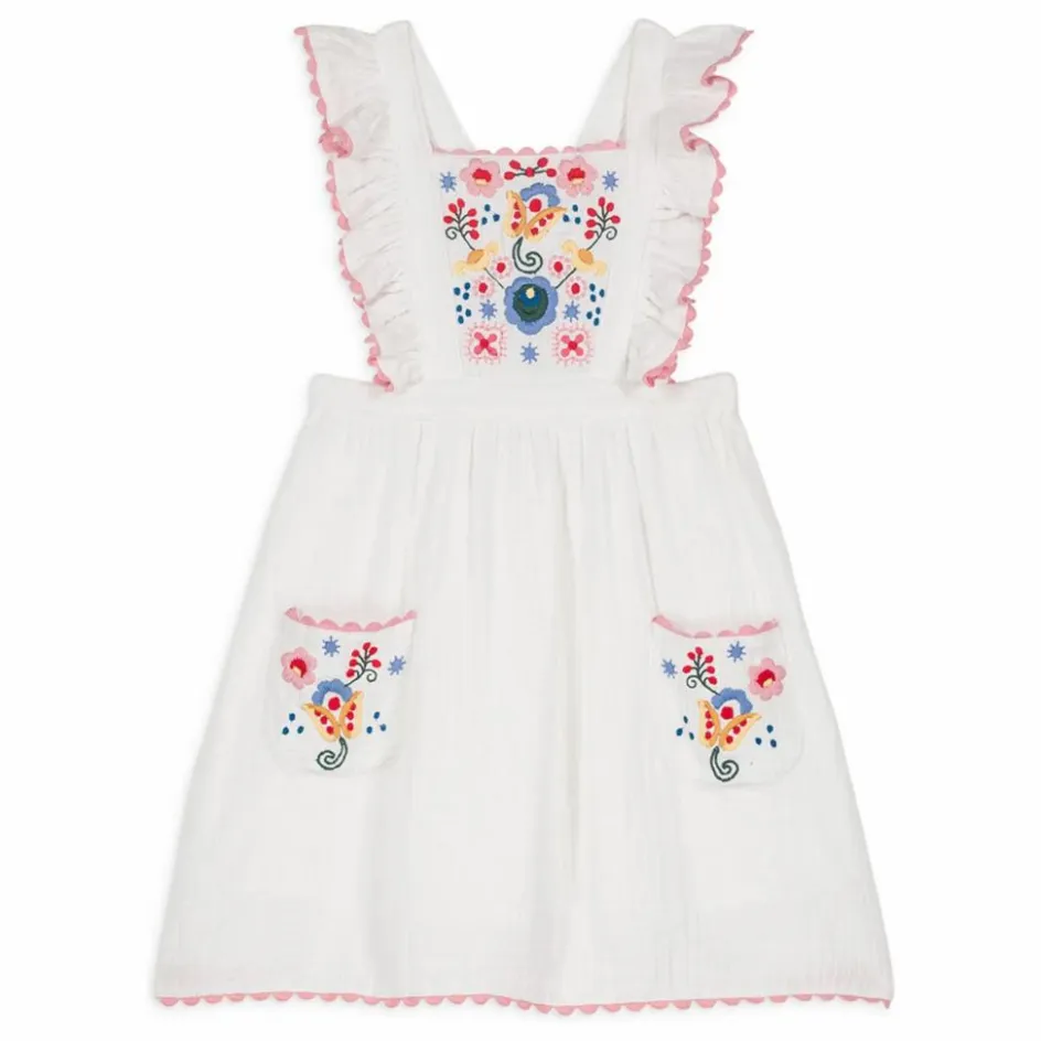 Louise Misha Robe Huguette Gaze de Coton Bio ||Enfant Robes, Combinaisons|Robes