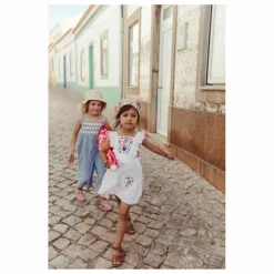 Louise Misha Robe Huguette Gaze de Coton Bio ||Enfant Robes, Combinaisons|Robes