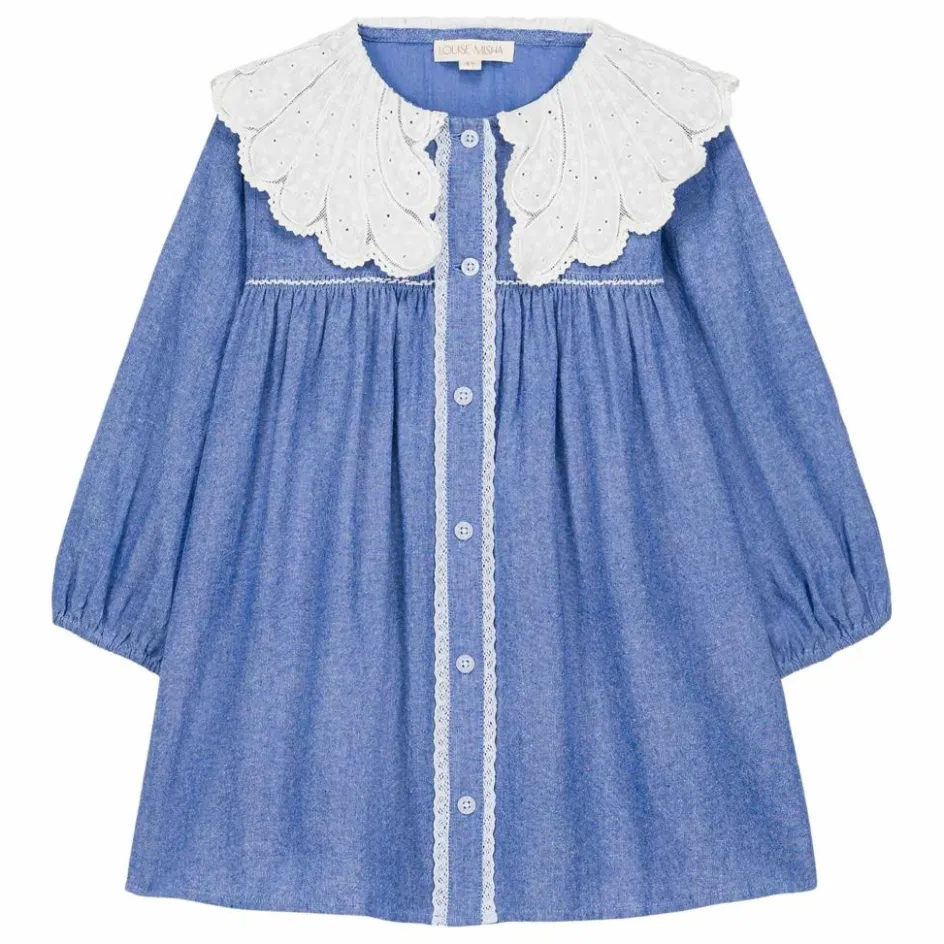 Enfant Louise Misha Robes, Combinaisons*Robe Hyacinte Coton Bio |