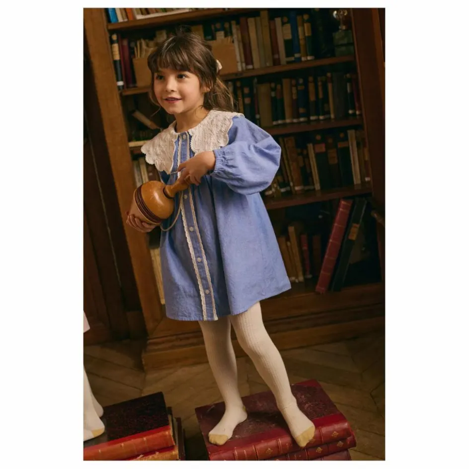 Enfant Louise Misha Robes, Combinaisons*Robe Hyacinte Coton Bio |
