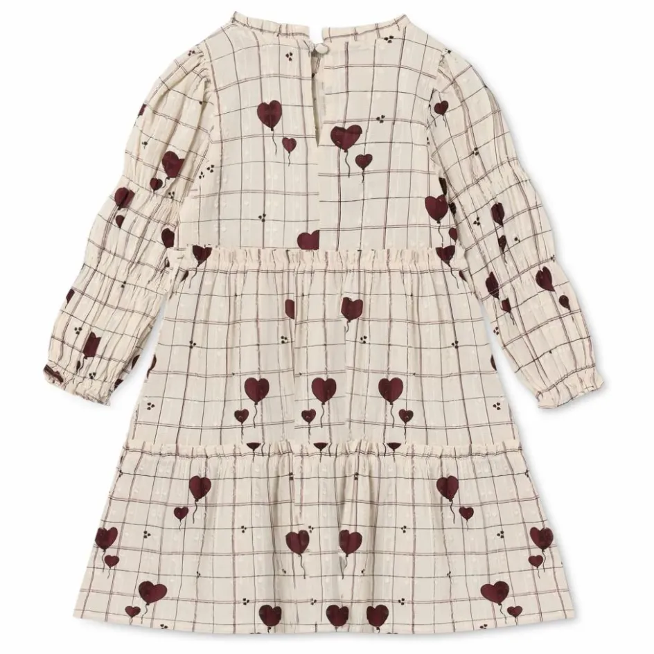 New Fliink Robe Ilove Carreaux | Ecru