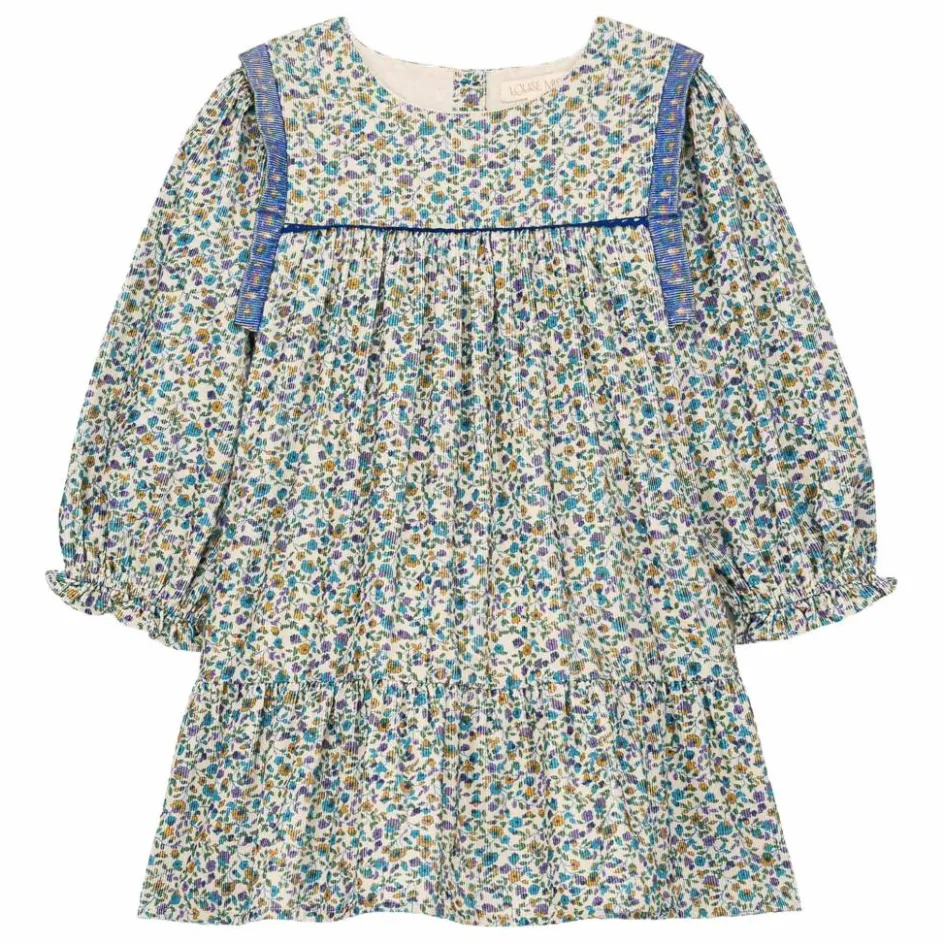 Online Robe Isatys Fleurie Velours Côtelé Fin | Enfant Robes, Combinaisons