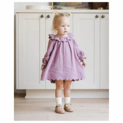 Enfant Quincy Mae Robes, Combinaisons|Robes*Robe Isla Gaze de Coton Bio |